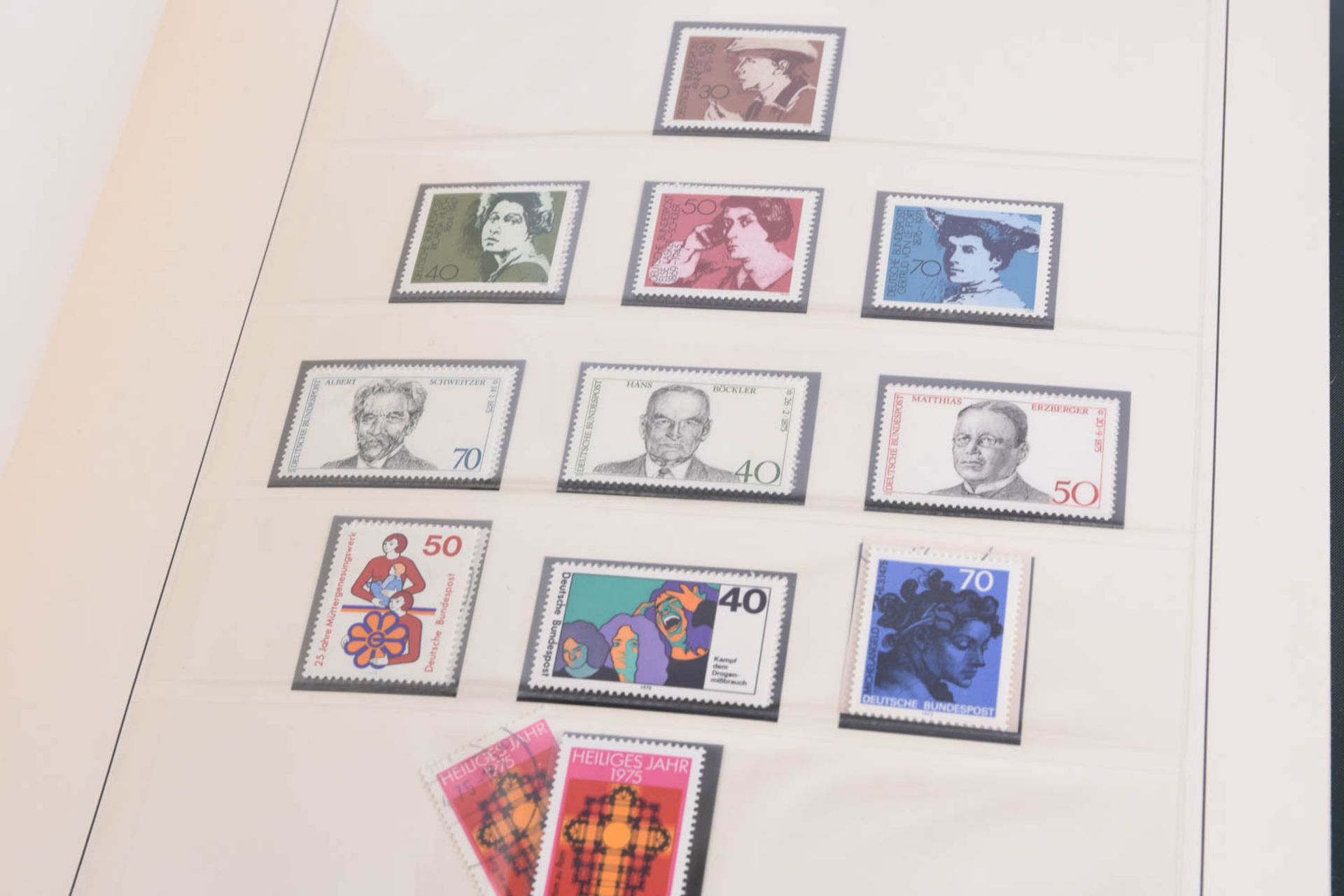 Briefmarken Nachlass in 23 Alben, darunter viel Deutschland - Bild 159 aus 211