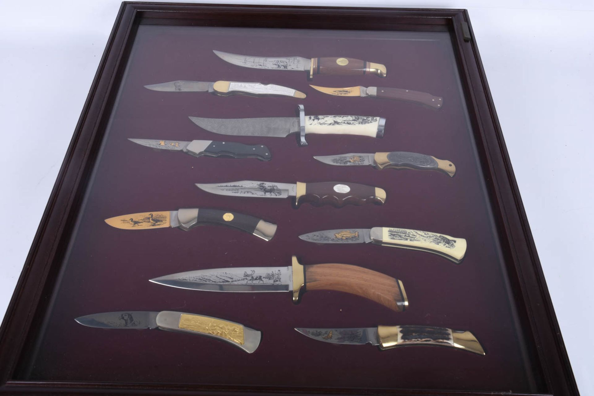 Franklin Mint Sammlung mit 12 Messern - Bild 14 aus 14