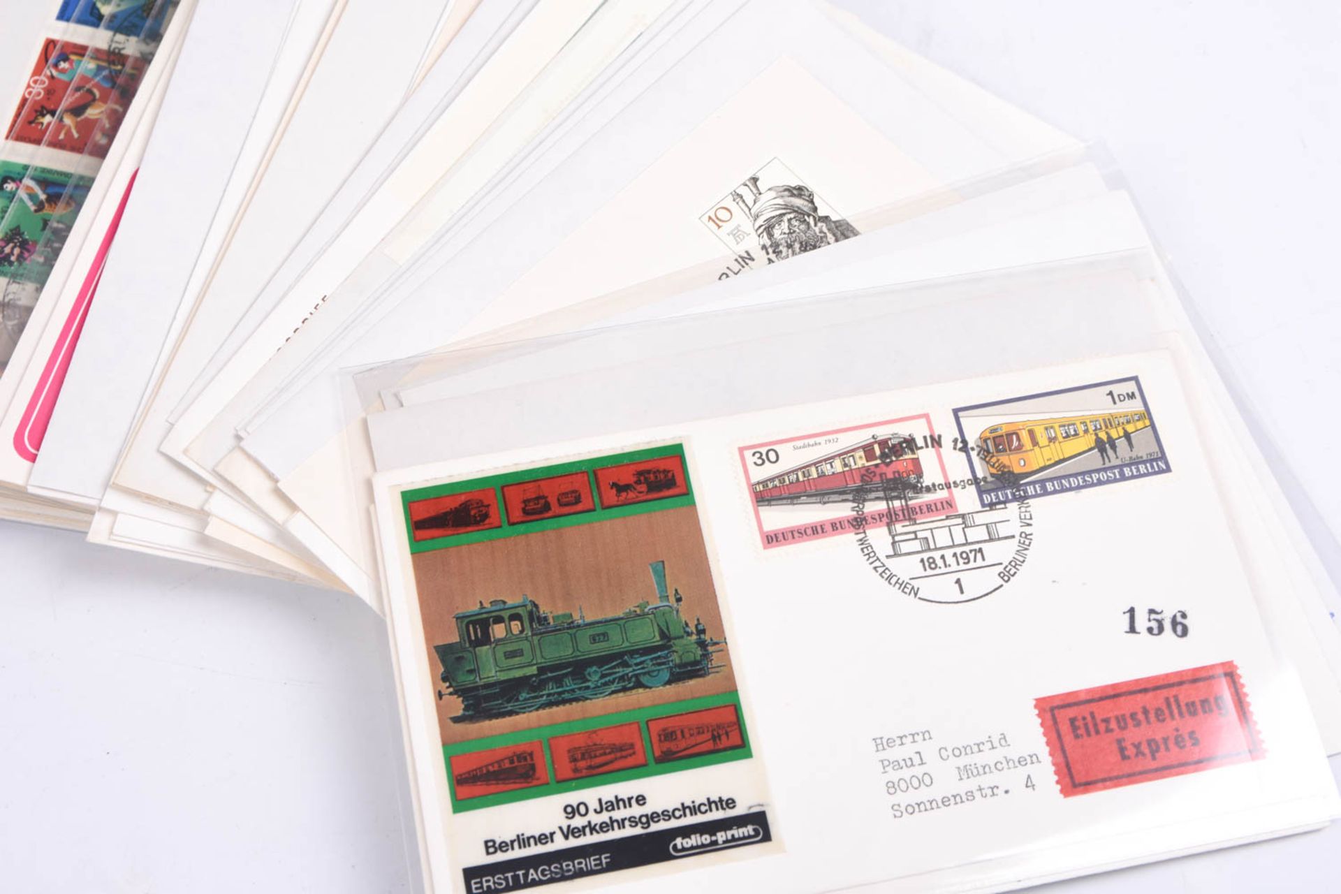 Briefmarken Nachlass in 23 Alben, darunter viel Deutschland - Bild 17 aus 211