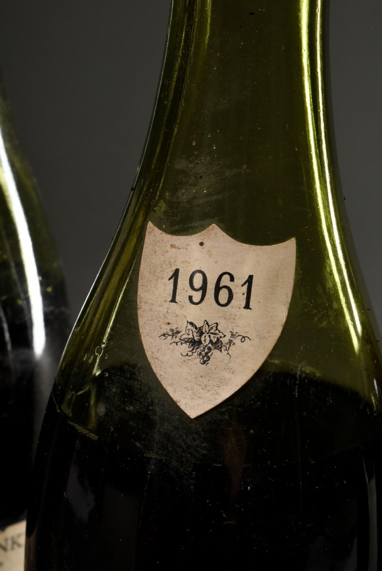 6 Flaschen 1961 Vins fins de la Cote de Nuits, Maison Thomas Bassot, Gevrey-Chambertin, Rotwein, Bu - Bild 3 aus 5