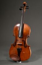 Well sounding German violin, probably Saxony 19th c., label inside "David Tecchler Fecit Romae Anno