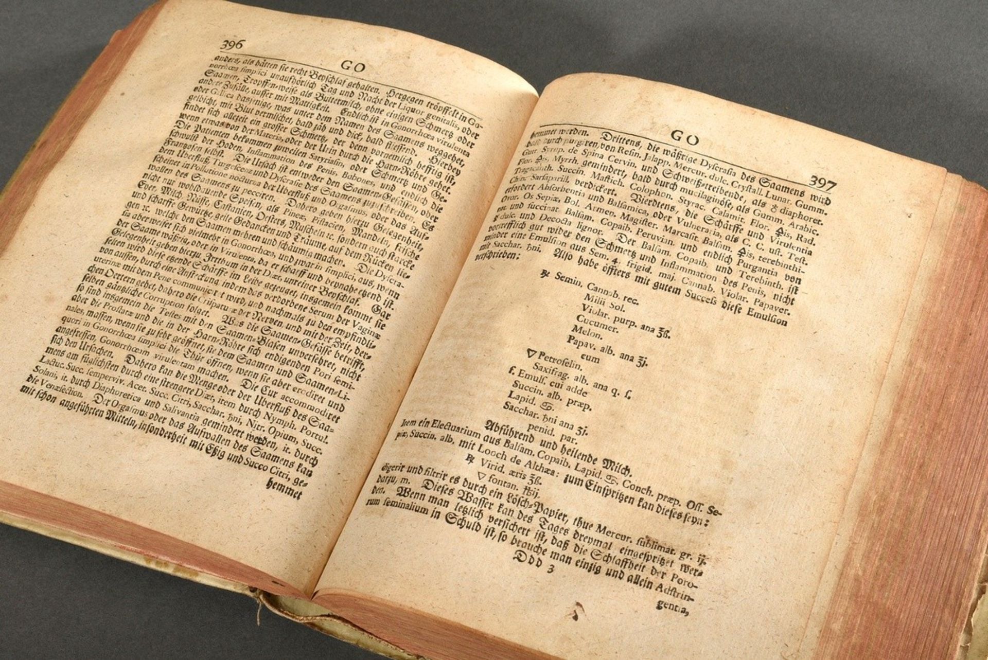 2 Diverse Bände medizinische Literatur: Bd. Johann Jacob Woyts "Gazophylacium Medico-Physicum Oder  - Bild 7 aus 10