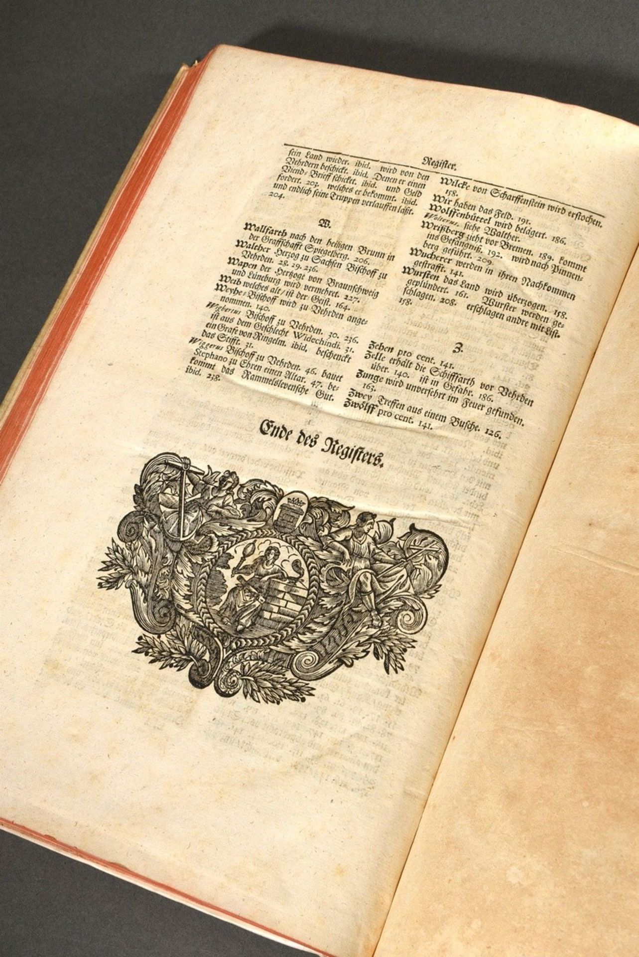 Band Spangenberg, Cyriacus (1528-1604) "Chronicon, Oder Lebens-Beschreibung und Thaten, aller Bisch - Bild 8 aus 8