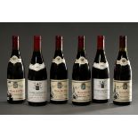 6 Bottles: 2x 1993 Domaine Marchard de Gramont, Nuits St Georges Les Hauts Pruliers, in, 1x 1991 an