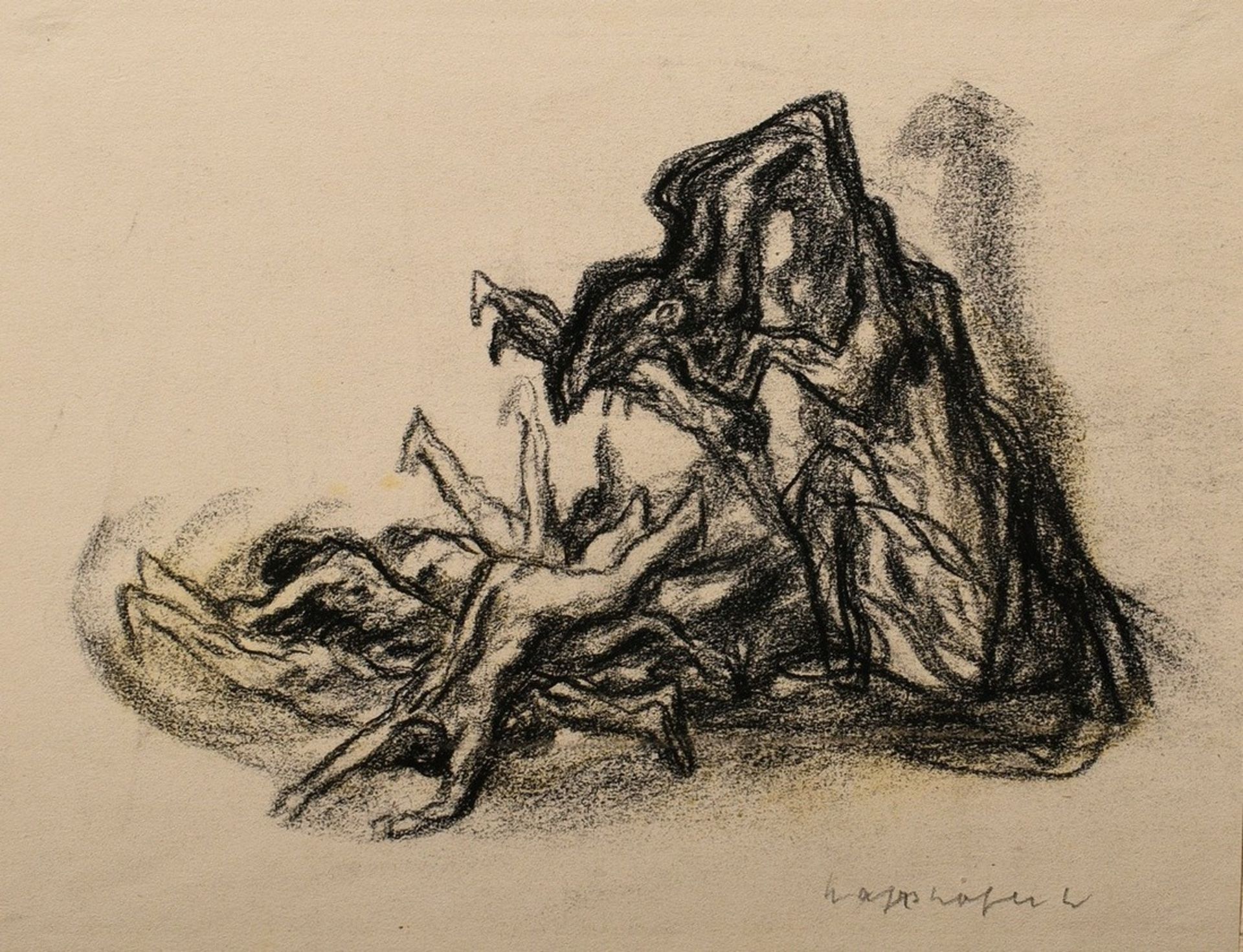 Mayershofer, Max (1875-1950) "Damenportrait im Dreiviertelprofil", Öl/Papier, u. sign., BM 25x24,7c - Bild 11 aus 11