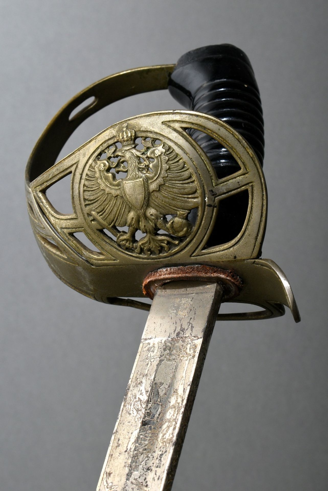 Cavalry sword with steel blade "Hus. Rgt. Queen Wilhelmina of the Netherlands, Hannov. No. 15" and  - Image 13 of 13
