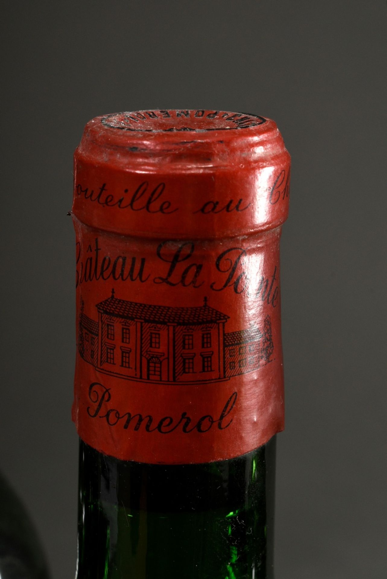6 Flaschen 1967 Chateau La Pointe grand cru, mebac, Pomerol, Frankreich, Rotwein, 0,75l, durchgehen - Bild 4 aus 6