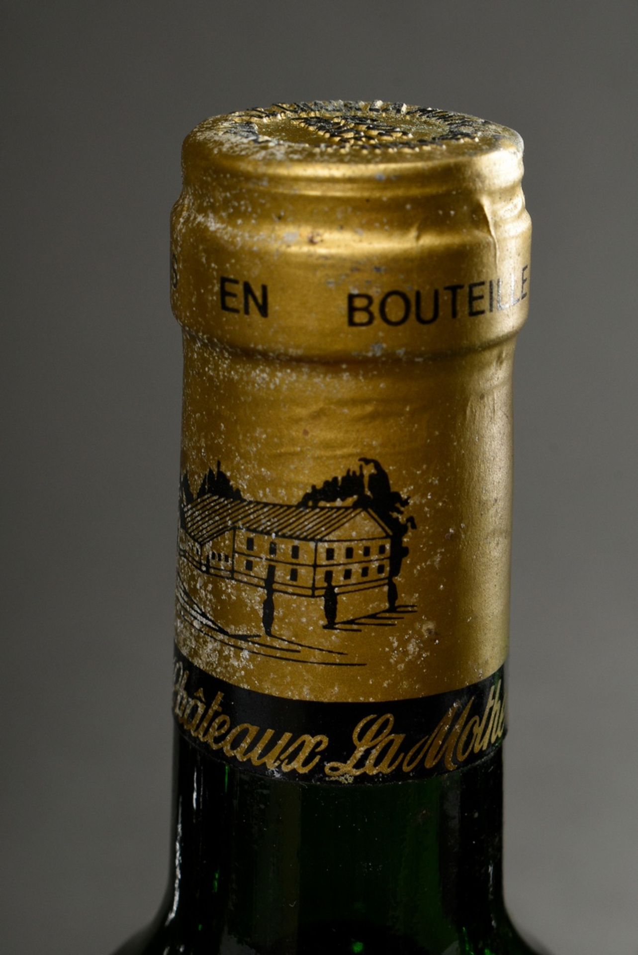 6 Bottles 1985 Chateau La Mothe, mebac, Haut Medoc, France, red wine, 0,75l, good cellar storage th - Image 3 of 5