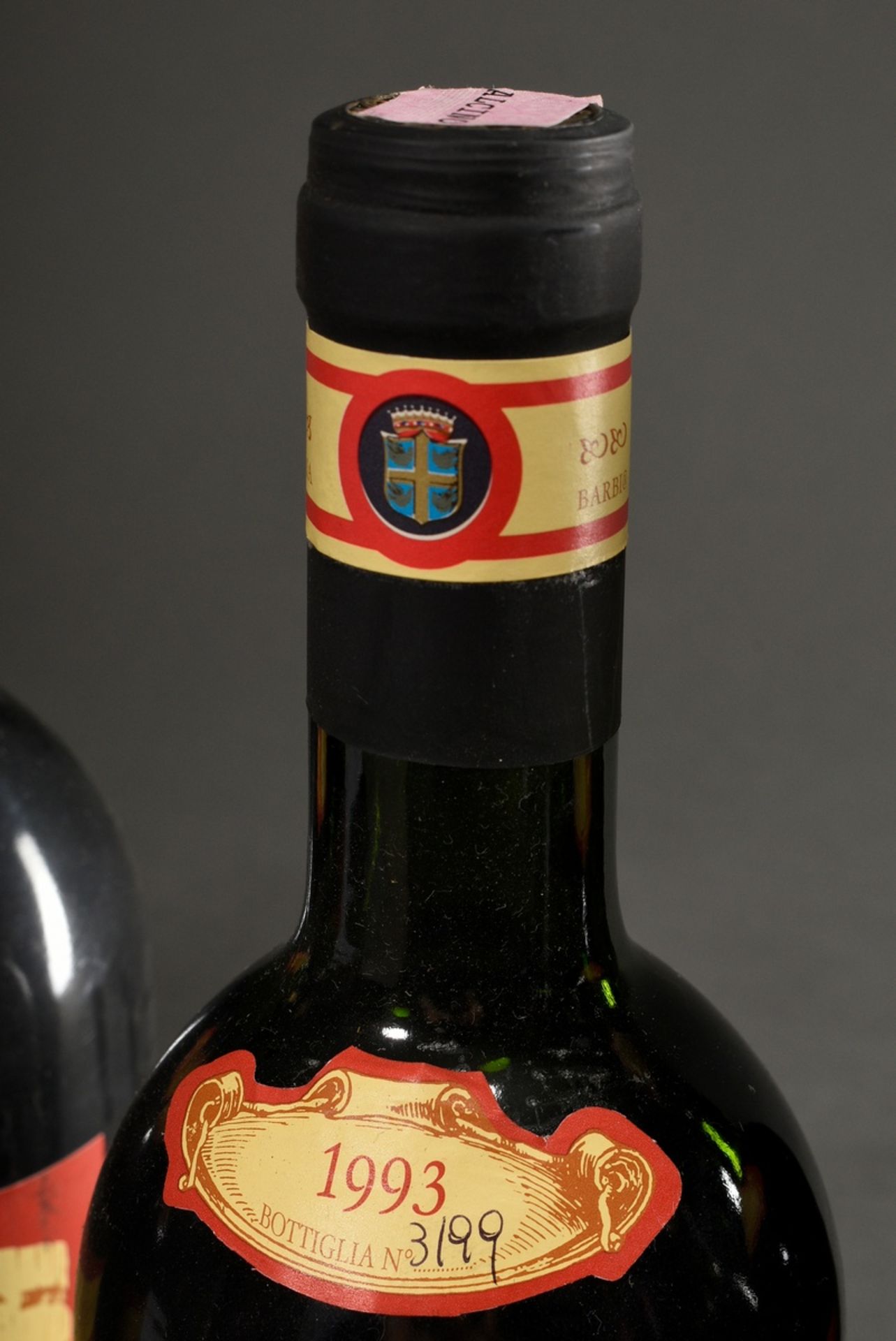 6 Bottles 1993 Fattoria dei Barbi Cinelli, Colombini Brunello di Montalcino, Rotwein, Italien, 0,75 - Image 3 of 5