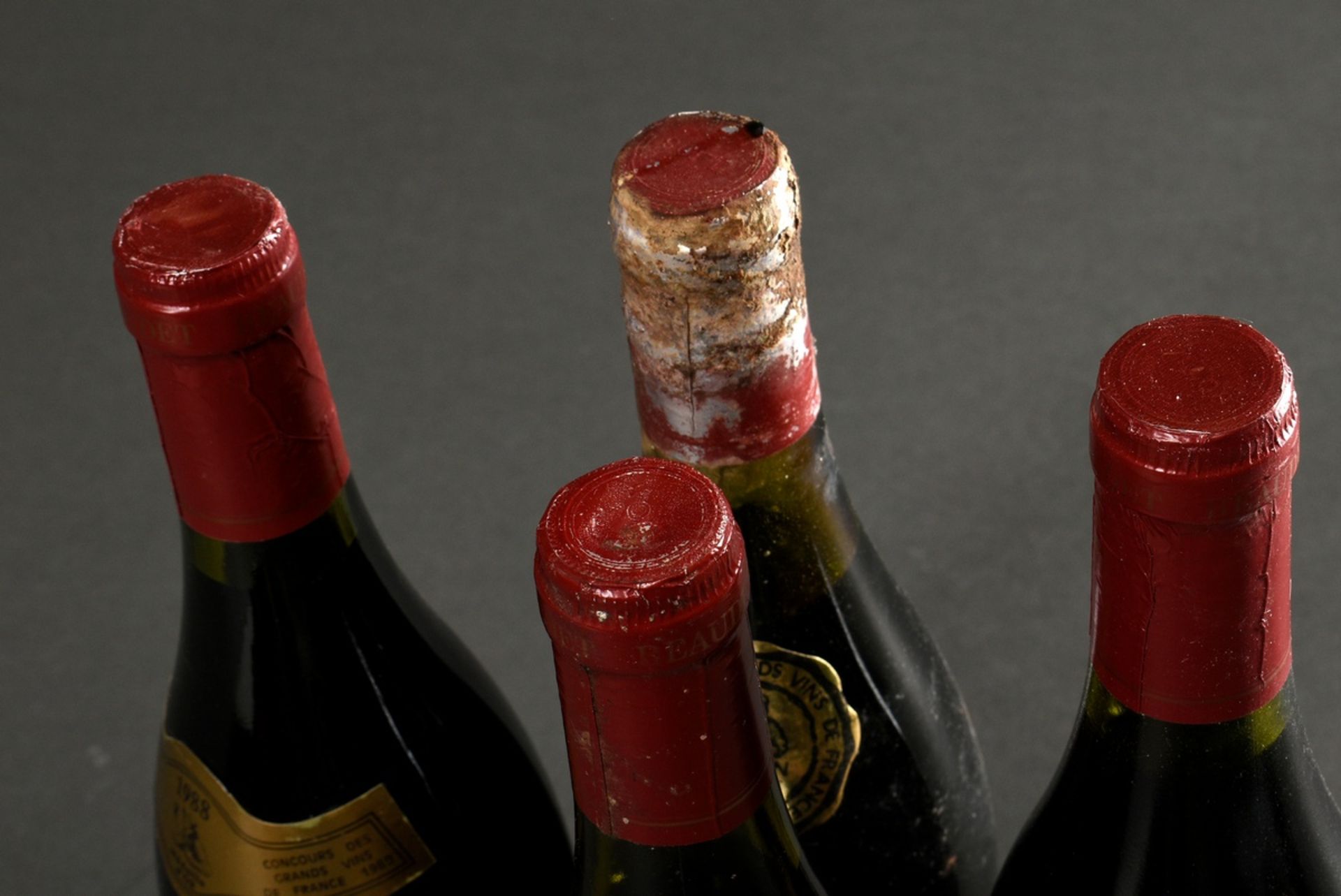 4 Bottles: 2x 1988 Cote de Brouilly and 2x 1988 Julienas, Paul Beaudet, Burgundy, France, 0.75l, la - Image 7 of 7