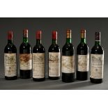 7 Bottles: 4x Chateau Rocher, Saint Emilion grand cru classe, (2x 1982, 1x 1985, 1x 1988) and 3x 19