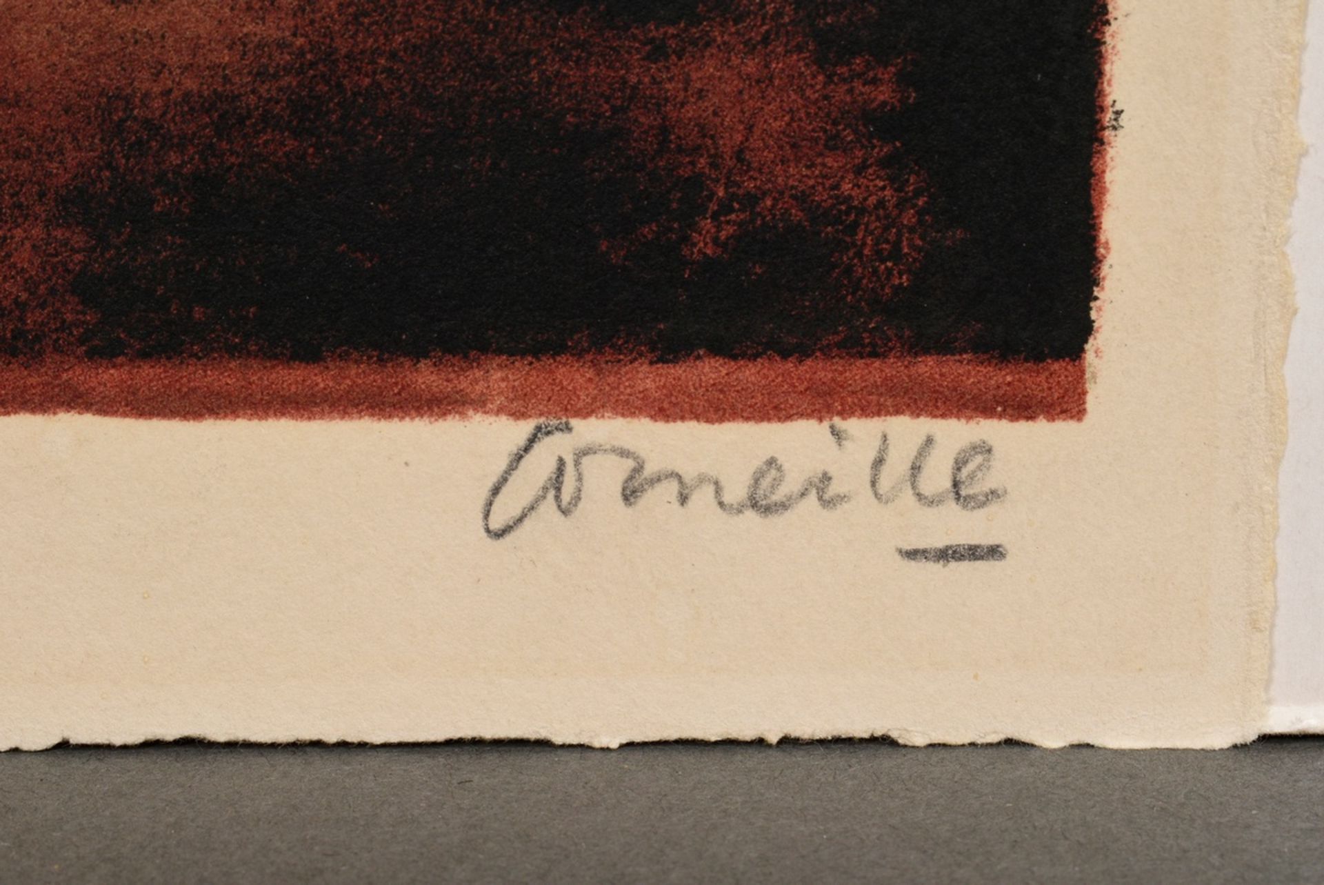 Van Beverloo, Guillaume Cornelis, gen. Corneille (1922-2010) "Terre et Astres" c. 1958, colour lith - Image 2 of 2