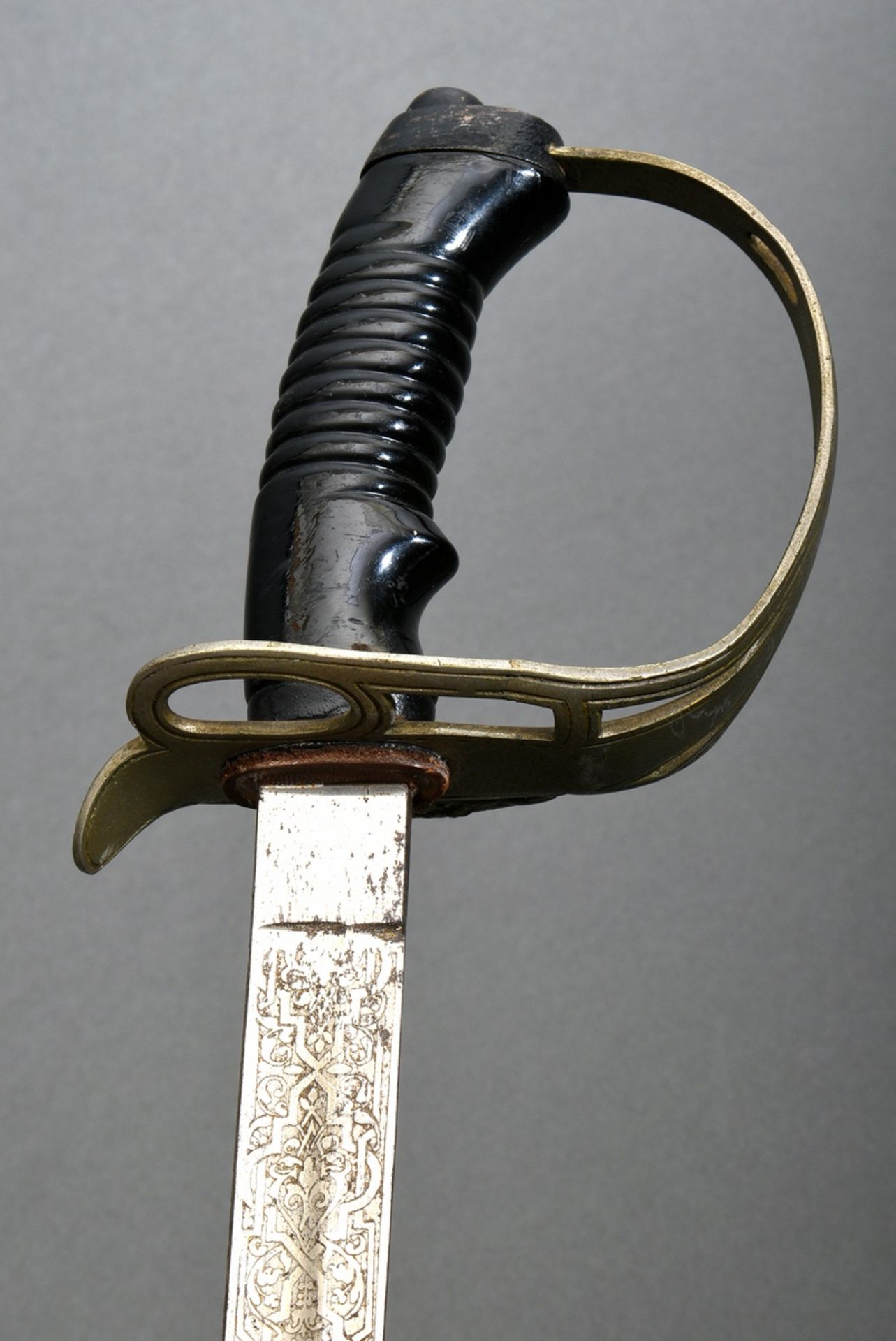 Cavalry sword with steel blade "Hus. Rgt. Queen Wilhelmina of the Netherlands, Hannov. No. 15" and  - Image 12 of 13