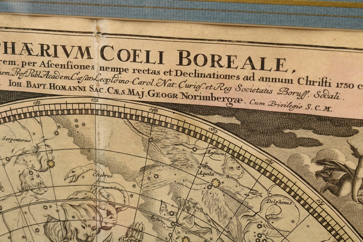 2 Doppelmayr, Johann Gabriel (1677-1750) ‘Hemisphaerium Coeli Australe...’ and ‘Hemisphaerium coeli - Image 7 of 7