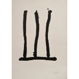 Motherwell, Robert (1915-1991) "Hommage à Picasso" 1973, Lithographie, XX/XXX, u. sign./num., BM 76