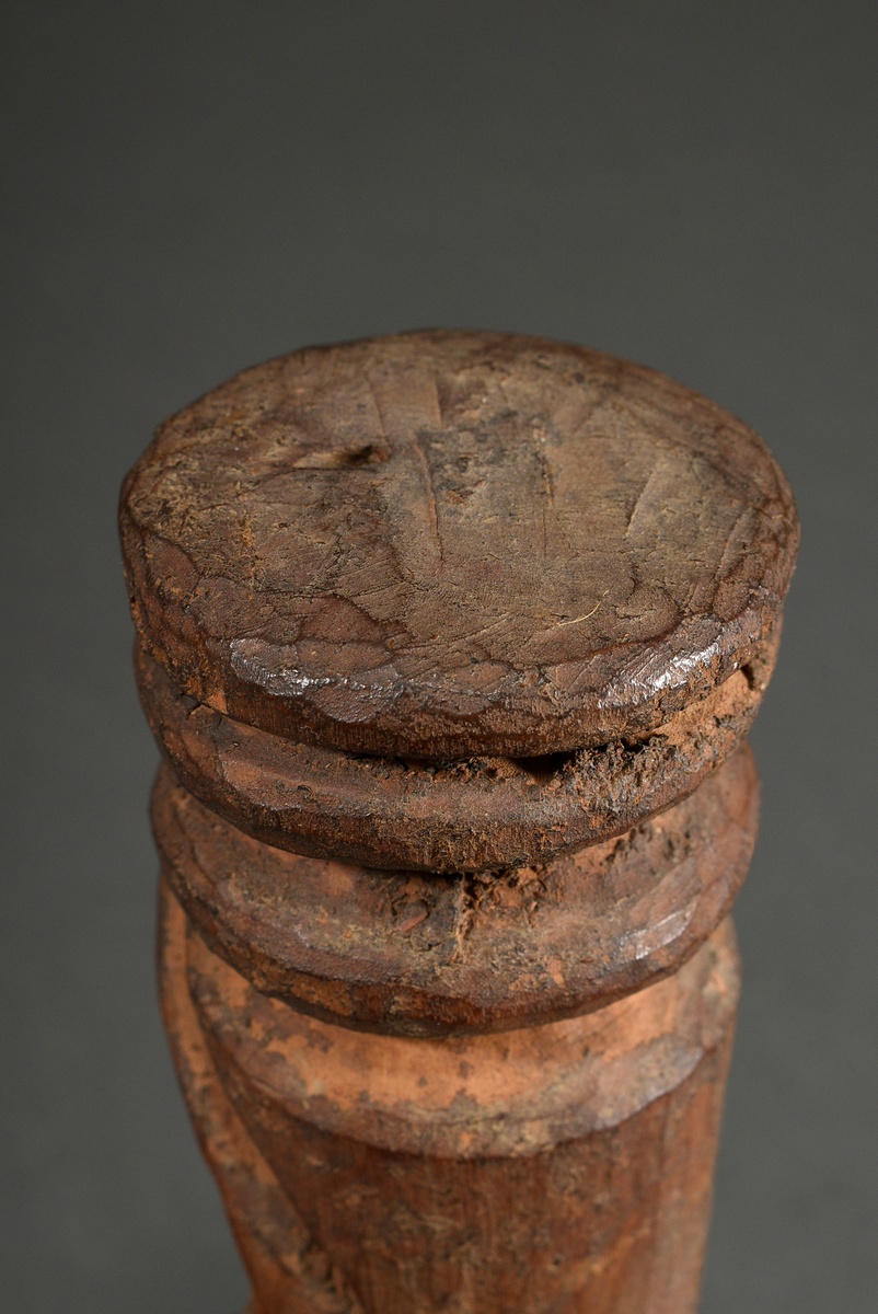 "Hamba" figure of the Chokwe, Central Africa/ Angola, early 20th c., wooden abstract trunk figure a - Image 5 of 8