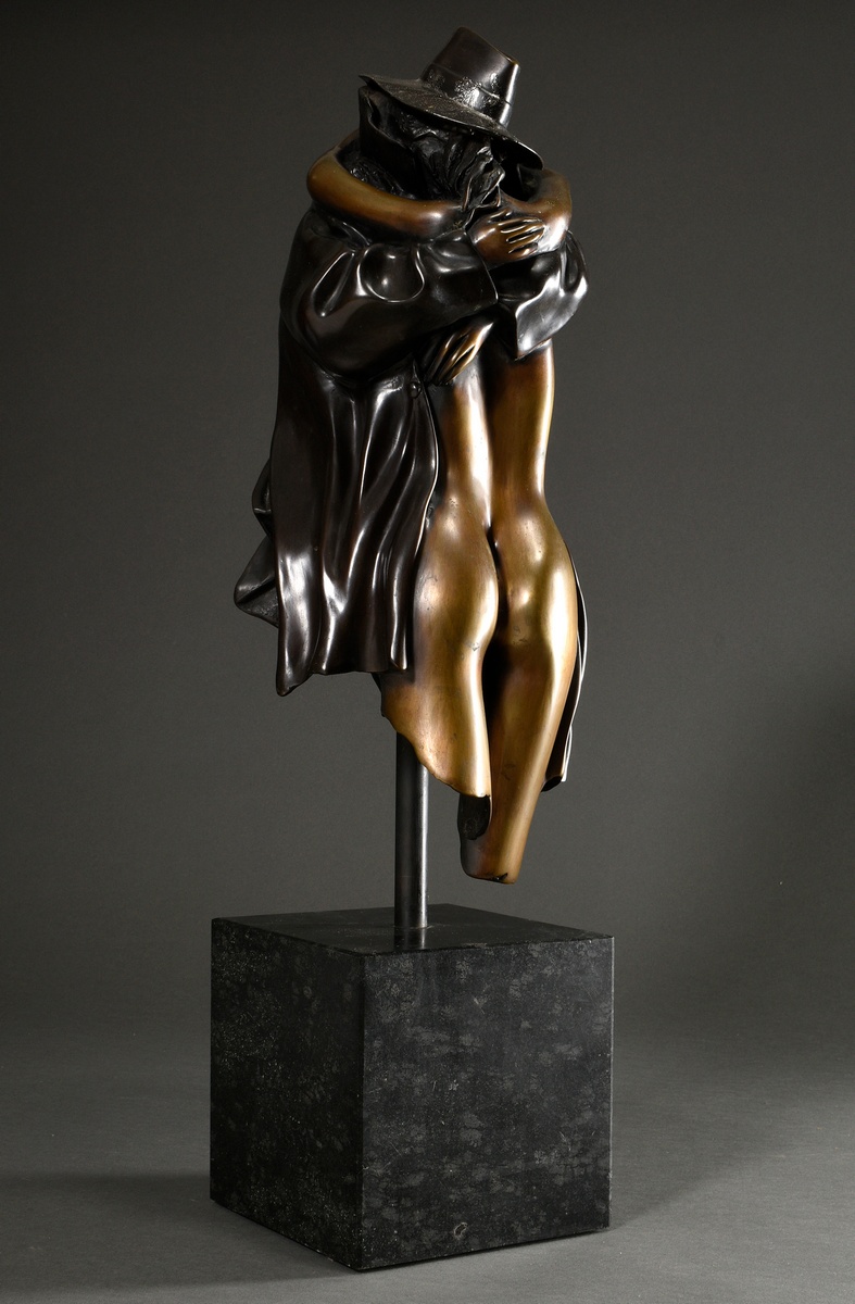 Bruni, Bruno (*1935) "Il Ritorno", bronze, patinated, partially polished, 163/390, sign./num., diab