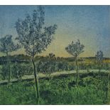 Illies, Arthur (1870-1952) "Fruit trees" 1935, colour etching, sign. b.r., Catalogue raisonné 365, 