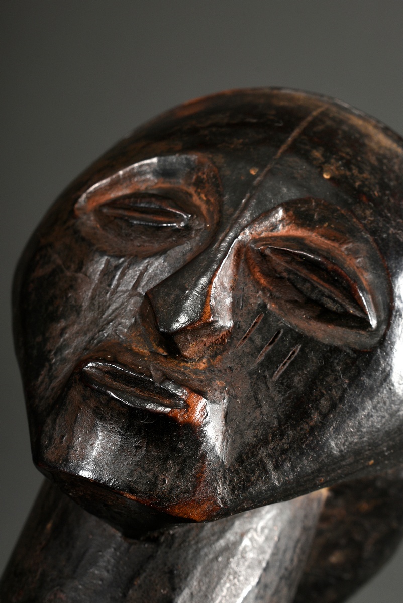 Figure of the Hemba, so-called "Kabeja Makua", Central Africa/ Congo (DRC), early 20th c., wood, ja - Image 10 of 13