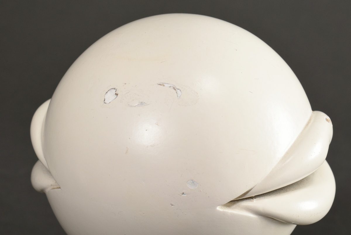 Ris, Günther Ferdinand (1928-2005) "Spherical Mouth" 1969, resin, painted, labelled on the bottom,  - Image 5 of 6