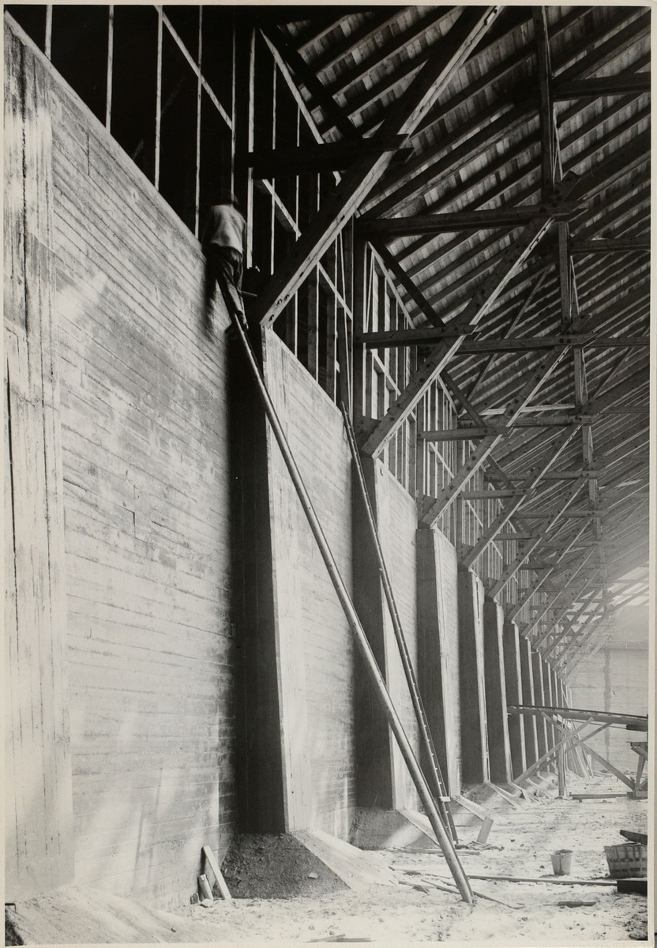 31 Renger-Patzsch, Albert (1897-1966) "Beton- und Brückenbau", Fotografien, verso gestempelt, 14x c - Bild 12 aus 19