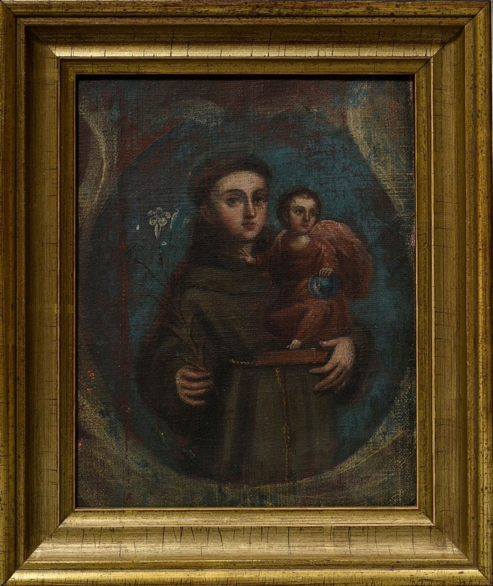 4 Kleine südamerikanische Heiligenbilder "Heiliger Antonius, Heiliger Bernadino von Sienna, Heilige - Bild 5 aus 10