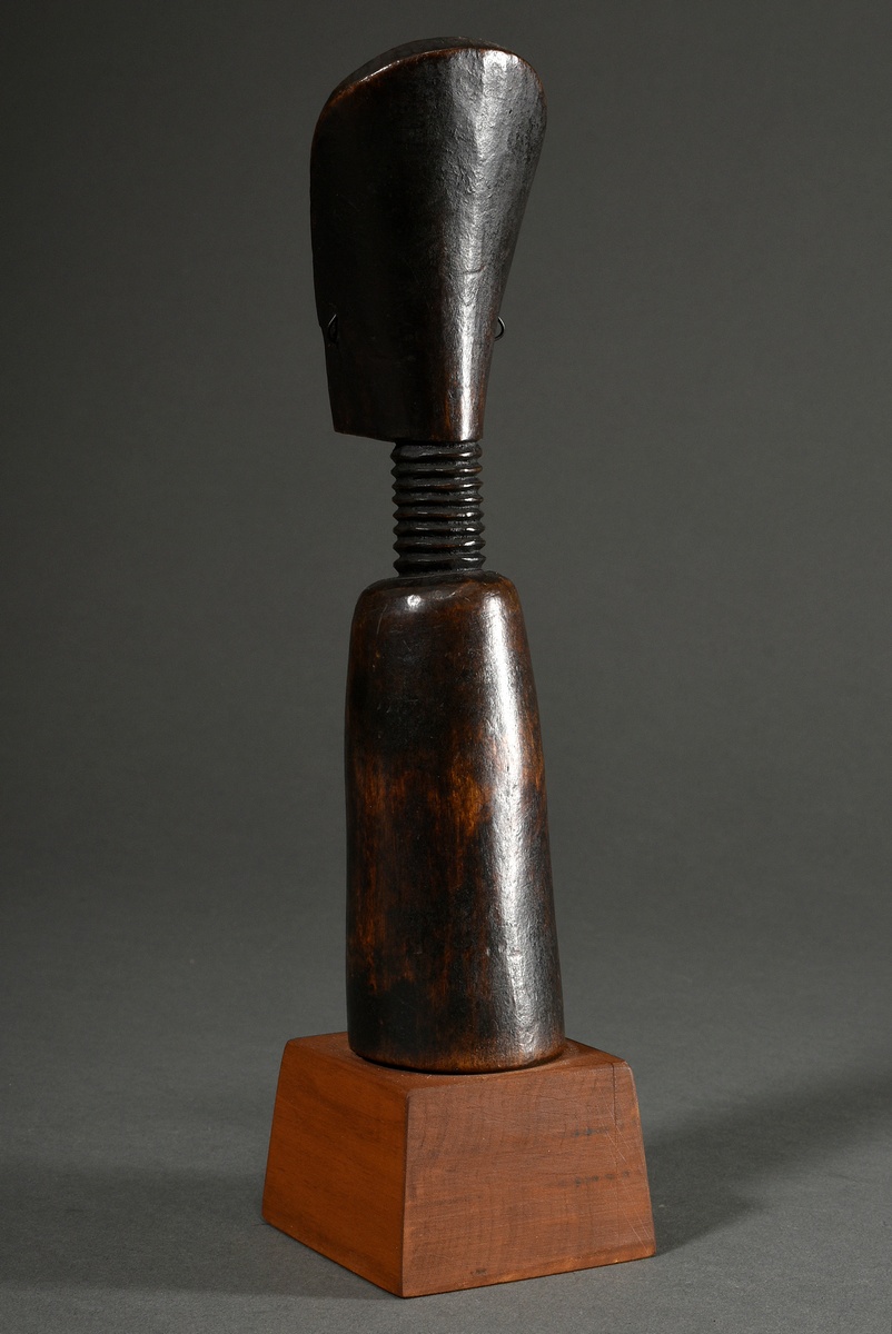 Figure of Bono or Abron, so-called "Akuaba", West Africa/ Ghana, early 20th c., wood, doll of the f - Image 3 of 7