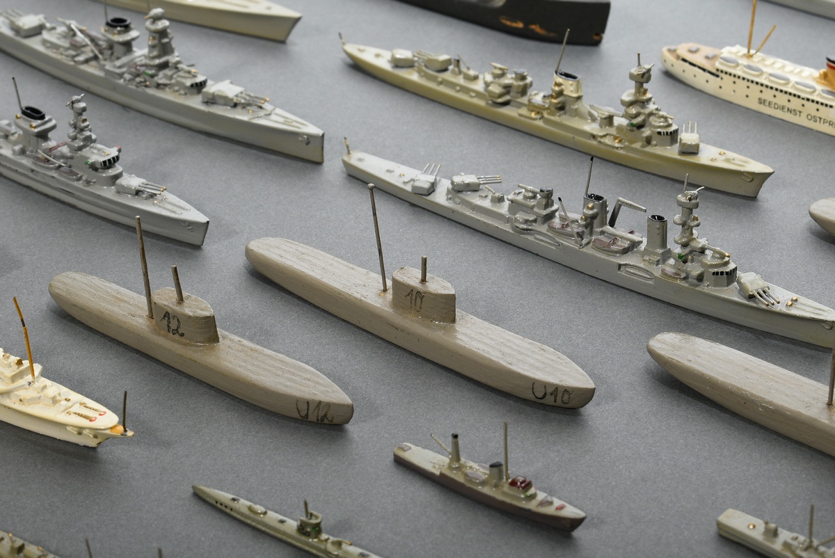 66 Wiking ship models, some in original box, consisting of: 15 model boats (3x "Gneisenau Scharnhor - Image 7 of 19