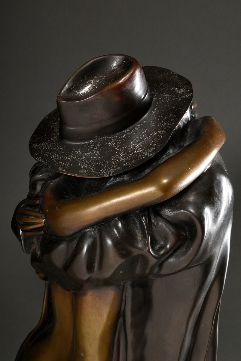 Bruni, Bruno (*1935) "Il Ritorno", bronze, patinated, partially polished, 163/390, sign./num., diab - Image 7 of 9