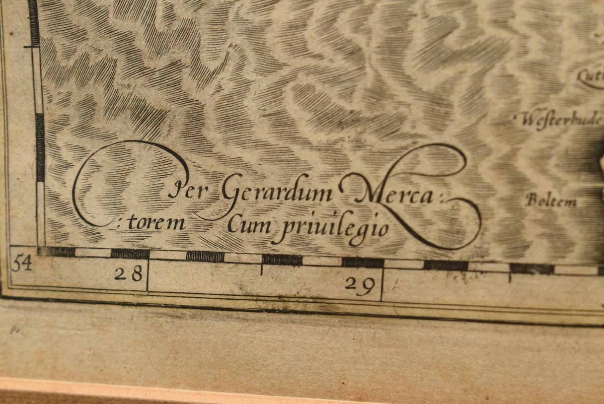 Hondius, Henricus II (1597-1651) „Totius Daniae nova Descriptio“ (Dänemark und die Südküste Schwede - Bild 3 aus 7