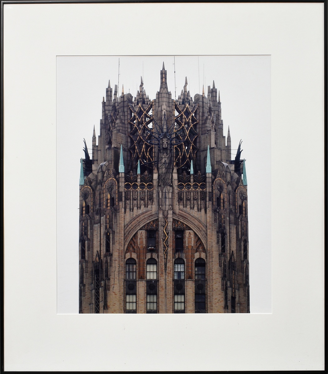Wolf, Reinhart (1930-1988) "General Electric Building" um 1980, Farbfotografie auf strukturiertem B - Bild 2 aus 4