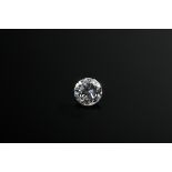 Unmounted brilliant-cut diamond (approx. 0.40ct/VVSI/TW), 0.08g, 4.61x4.60x2.73mm