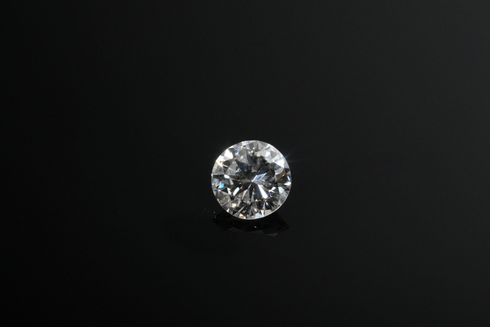 Unmounted brilliant-cut diamond (approx. 0.40ct/VVSI/TW), 0.08g, 4.61x4.60x2.73mm