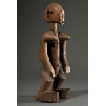 Figur der nördlichen Bamana/ Bambara, West Afrika/ Mali 1. Hälfte 20.Jh., Holz, in beiden Ohren alt