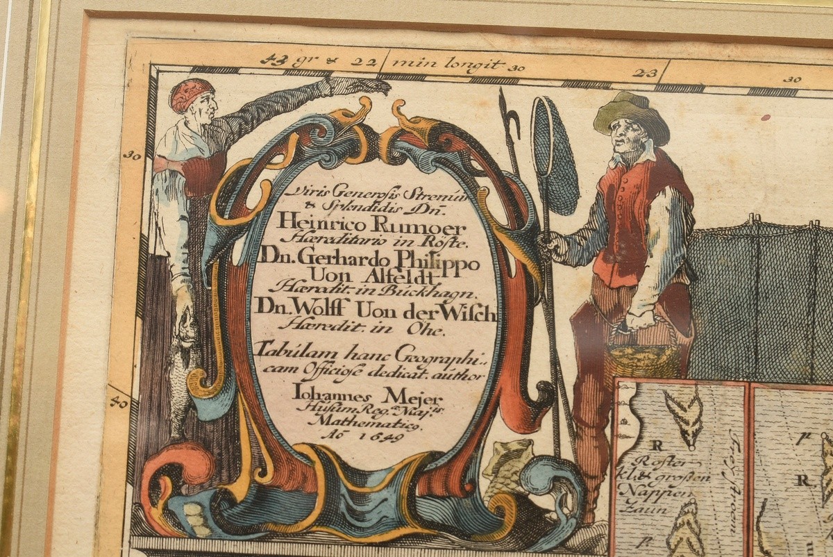 Mejer, Johannes (1606-1674) „Eigentlicher Abriss des Schleistroms mit denen darinbelegenen Heringze - Bild 6 aus 6