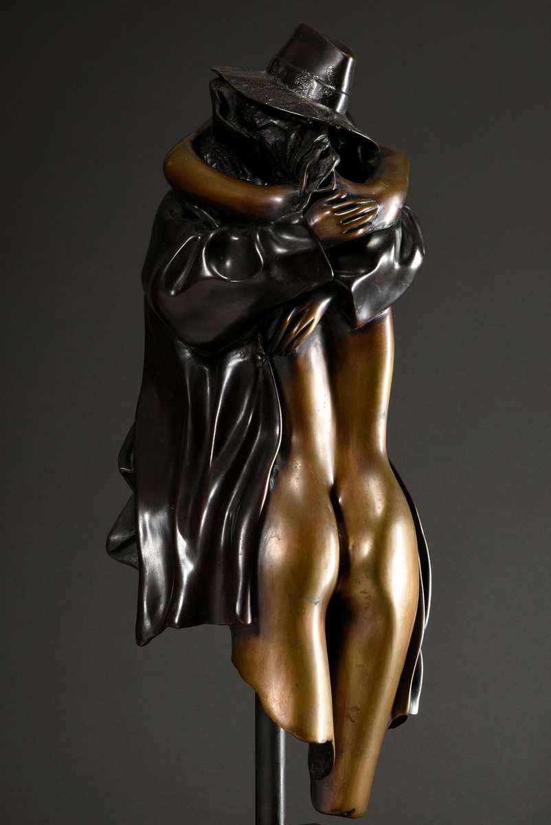 Bruni, Bruno (*1935) "Il Ritorno", bronze, patinated, partially polished, 163/390, sign./num., diab - Image 2 of 9