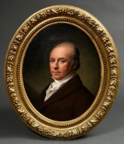 Unbekannter Maler um 1810 "Portrait Anton Diedrich Gütschow (1765-1833)", (ehem. Bürgermeister von