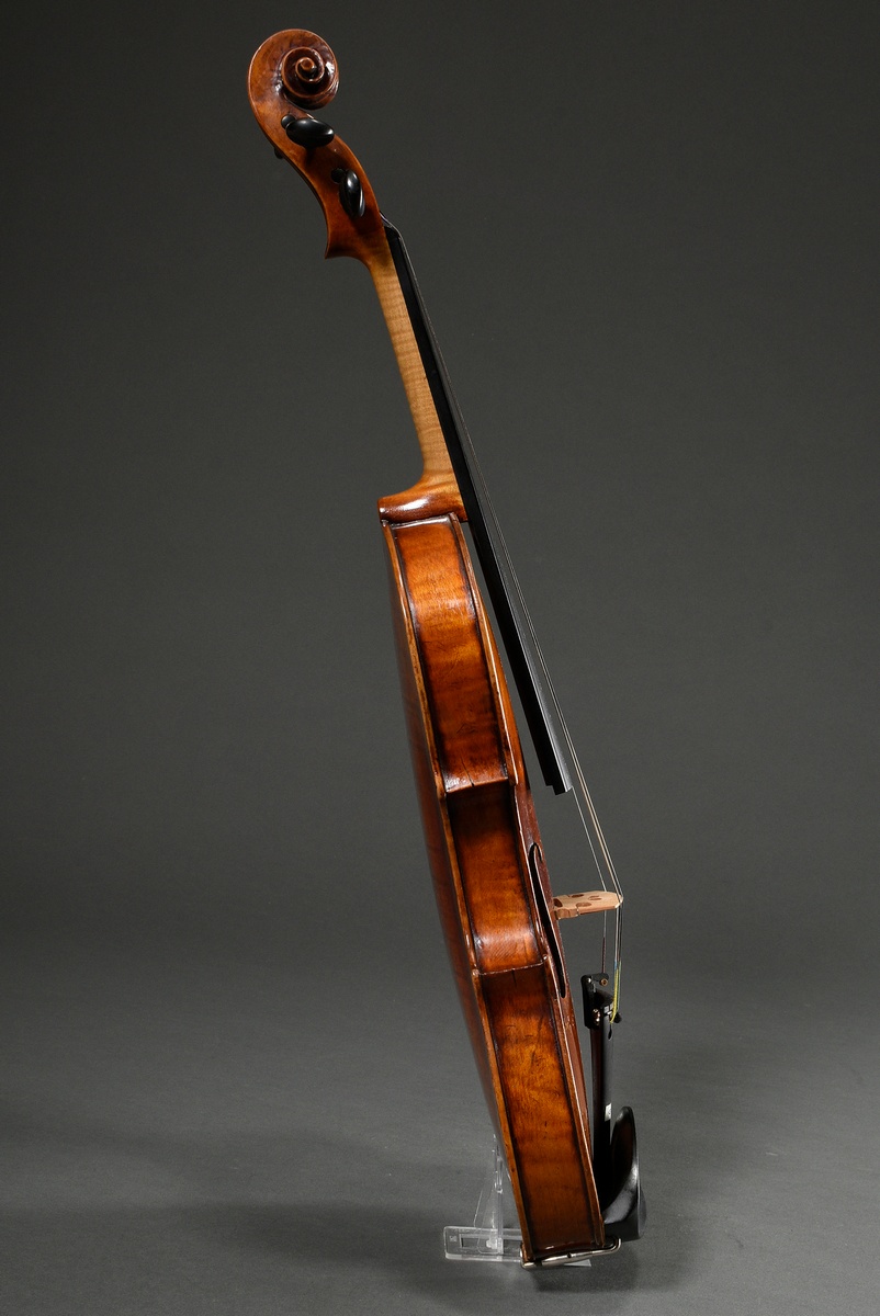 Italian master violin, 1st half 19th century, label inside "Domenico Geroni Brescia anno 1836", spl - Image 3 of 21