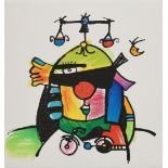 Alt, Otmar (*1940) "Justus Waagen Rat" 1995, colour etching, 48/99, sign./num. below, inscr. on ver