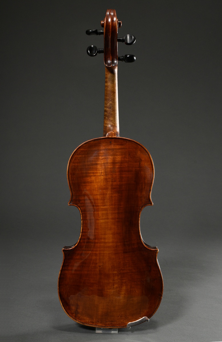 German master violin, Saxony, late 18th century, probably Pfretzschner or surrounding area, without - Image 5 of 17