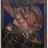 Fuchs, Ernst (1930-2015) "Perseus - Hommage à Daidalos" 1979, colour silkscreen, e.a. 17/50, b. sig