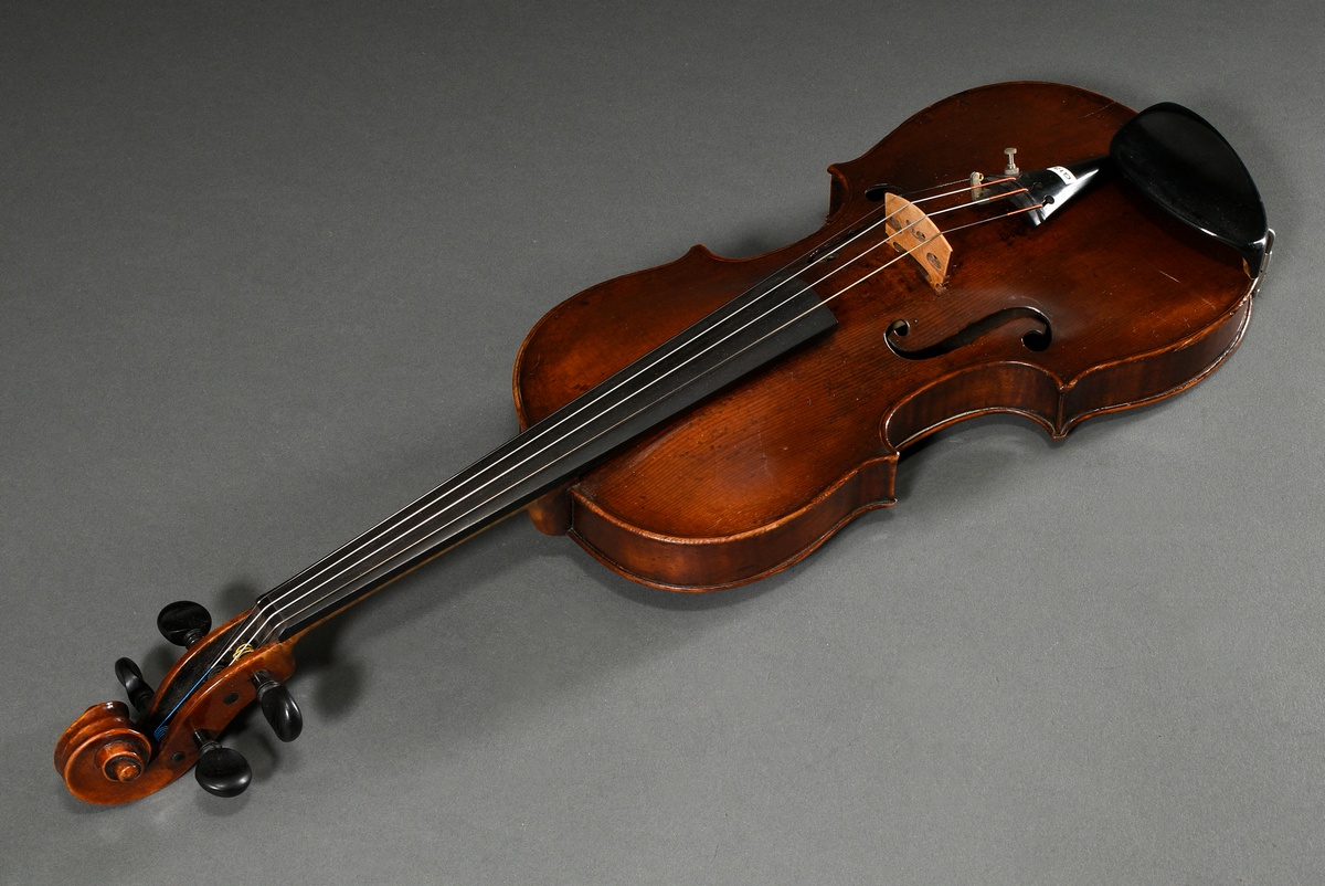 German master violin, Saxony, late 18th century, probably Pfretzschner or surrounding area, without - Image 14 of 17