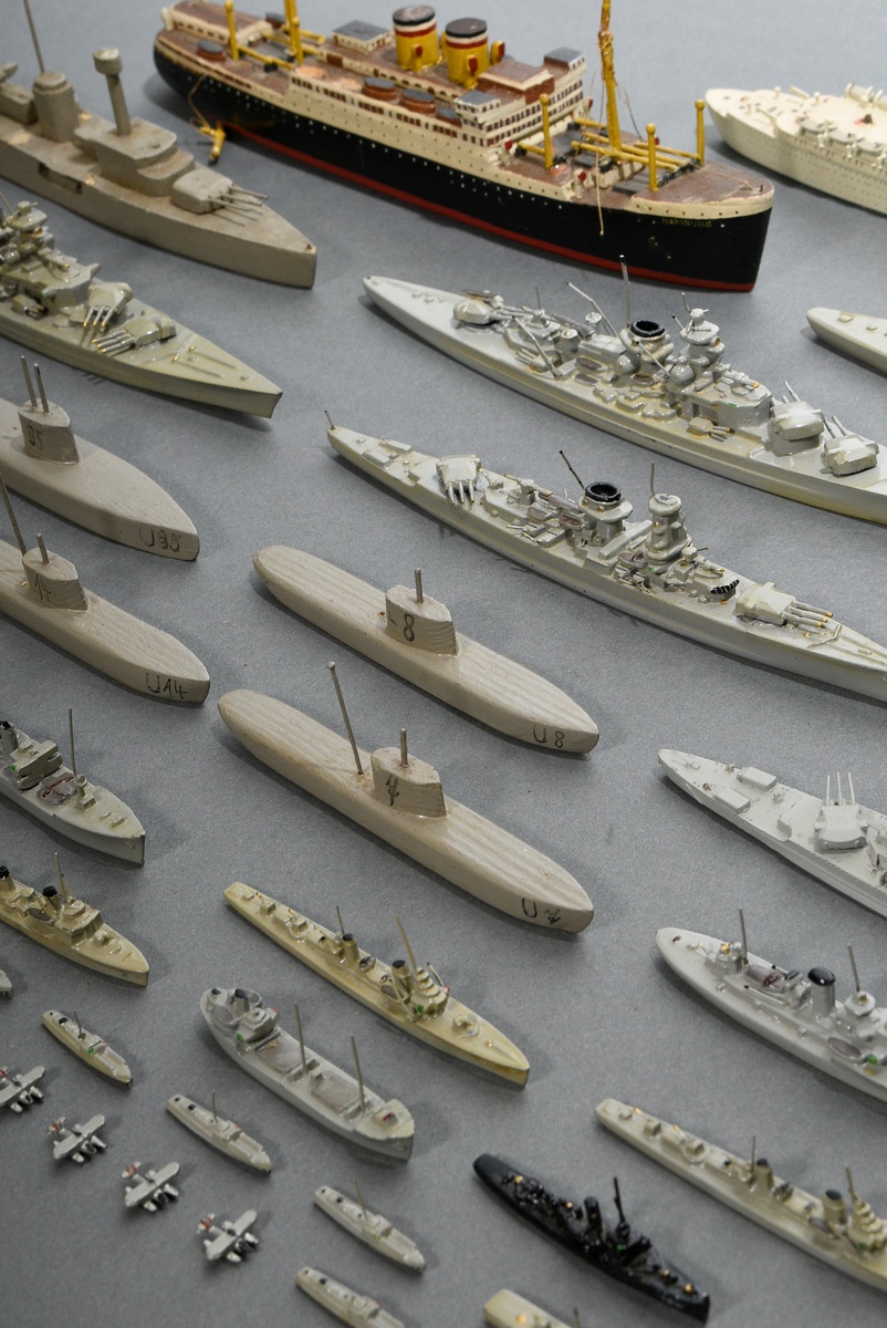 66 Wiking ship models, some in original box, consisting of: 15 model boats (3x "Gneisenau Scharnhor - Image 4 of 19