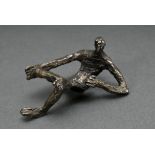 Reuter, Erich Fritz (1911-1997) "Reading Boy", monogr., silver 925, 57g, 3x6x4cm