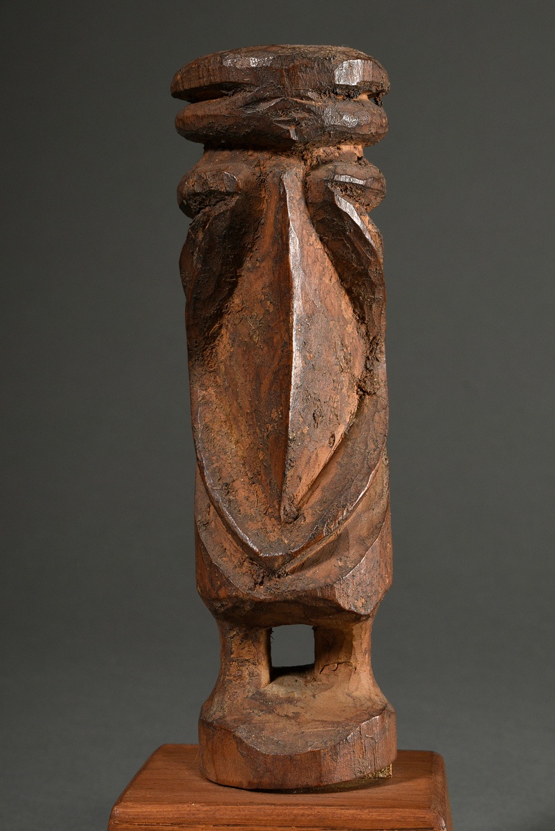 "Hamba" figure of the Chokwe, Central Africa/ Angola, early 20th c., wooden abstract trunk figure a - Image 3 of 8