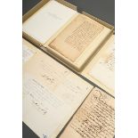 Collection of 40 Prussian documents and prominent signatures from the 16th-20th centuries, a.o.: Ki