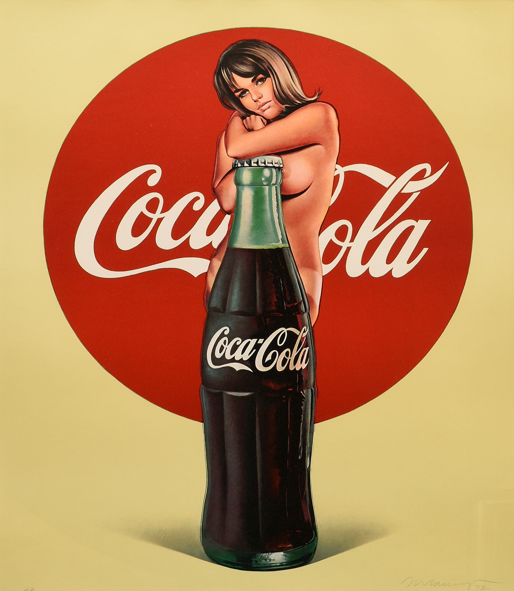 Ramos, Mel (1935-2018) ‘Lola Cola (Coca Cola)’ 1972, colour lithograph, AP, sign./dat./inscr. below