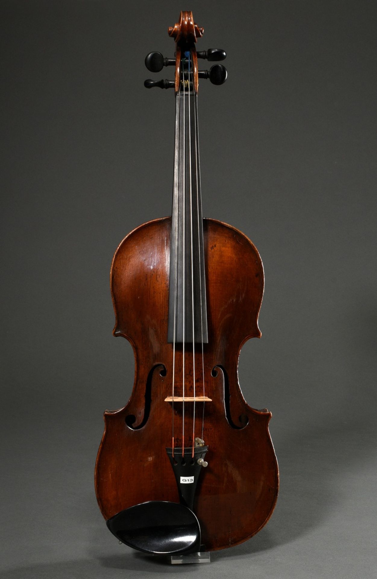 German master violin, Saxony, late 18th century, probably Pfretzschner or surrounding area, without