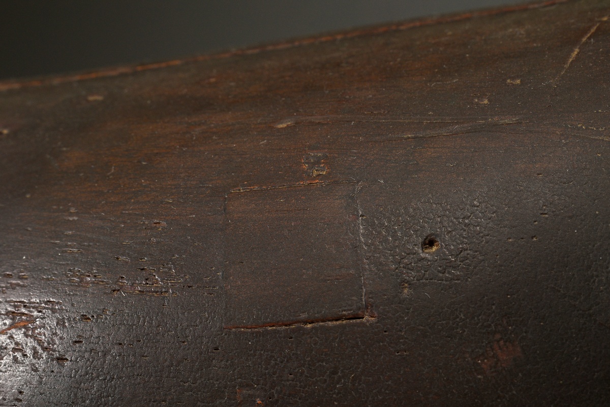 Drawing model ‘Galloping horse’, wood painted with leather ears and remains of the bridle, 19th cen - Image 19 of 20