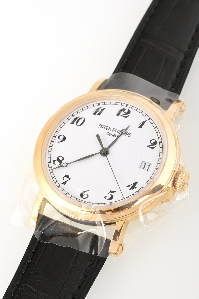 Unworn Limited Edition Patek Philippe “Calatrava Date Beijing” wristwatch, Ref. 5153J-011, yellow g - Image 2 of 16